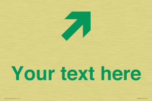 Custom Safe Condition inverse: Green Up right arrow